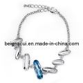 SW Elements Crystal Aquamarine Bijoux en bracelet de couleur (WWTFM00187)